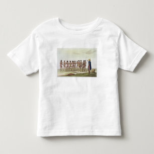 Oorlogsdans van de Caroline Islanders, bord 22 van Kinder Shirts