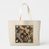 "Oorlogserfenis" Grote Tote Bag (Achterkant)