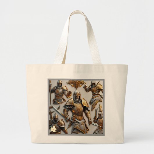 "Oorlogserfenis" Grote Tote Bag (Voorkant)