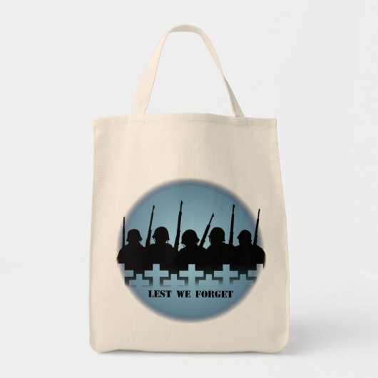 Oorlogsgedenkteken Vrede Lest We vergeten Tote Bag (Voorkant)