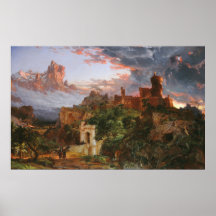 Oorlogsgeest - Jasper F. Cropsey Fine Art Poster