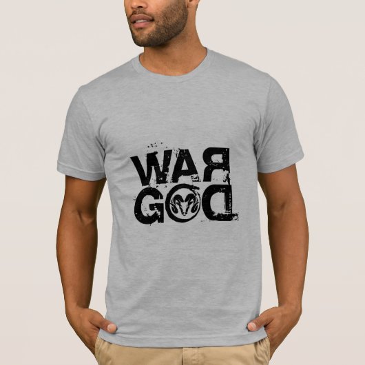 Oorlogsgod T-shirt (Voorkant)