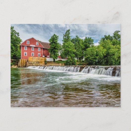 Oorlogshandel en waterval blanco na Kaart (Voorkant)