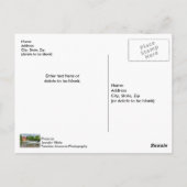 Oorlogshandel Mill en Watervalblank Briefkaart (Achterkant)