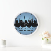 Oorlogsherdenkingsklok laat we het oorlogsheld ver grote klok (Huis)