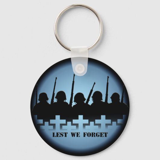 OorlogsherdenkingsSleutelhanger Lest we de oorlog Sleutelhanger (Voorkant)