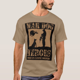 Oorlogshonden - Amerikaans Canine Heros T-shirt