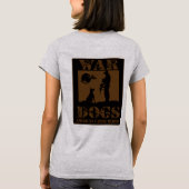 Oorlogshonden, Amerikaanse Canine Heroes T-shirt (Achterkant)