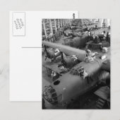 Oorlogshoorns: Begin jaren veertig Briefkaart (Voorkant / Achterkant)