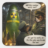 Oorlogskamer sticker (Voorkant)