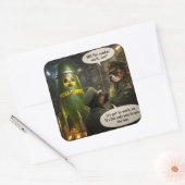 Oorlogskamer sticker (Envelop)