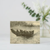 oorlogskano briefkaart (Staand voorkant)