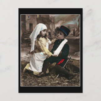 Oorlogskinderen - Frans Briefkaart WWI