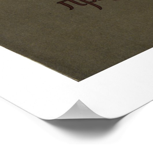 Oorlogslening - Russisch WWI-Poster (grens) Poster (Hoek)