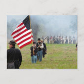 Oorlogsmaart na de overgang - Herdenking van de bu Briefkaart (Voorkant)