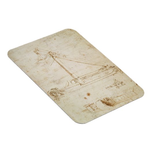 Oorlogsmachine (potlood op papier) magneet (Rechterzijde)