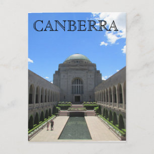 oorlogsmonument canberra briefkaart