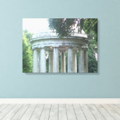 Oorlogsmonument van het District of Columbia Canvas Afdruk (Insitu (Houten vloer))