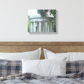 Oorlogsmonument van het District of Columbia Canvas Afdruk (Insitu (Slaapkamer))
