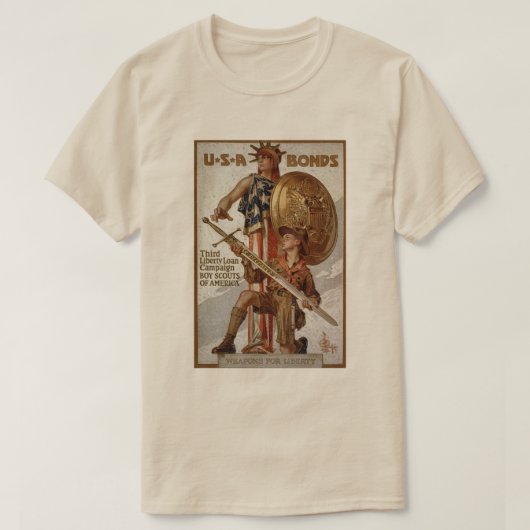 Oorlogsobligaties T-shirt (Design voorkant)