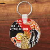Oorlogsoorlog in Spanje, oorspronkelijk poster CNT Sleutelhanger (Voorkant)