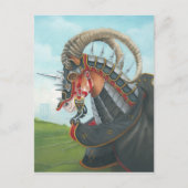 oorlogspaard briefkaart (Voorkant)