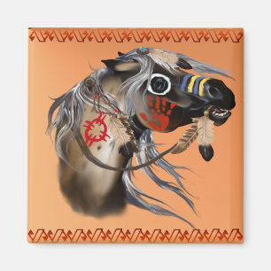 Oorlogspaard magneet