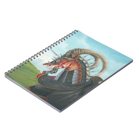 oorlogspaard notitieboek (Linkerzijde)