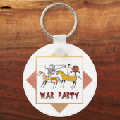 Oorlogspartij Sleutelhanger (Voorkant)