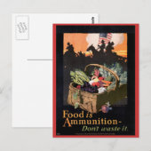  oorlogspartners,  oorlogsposters briefkaart (Voorkant / Achterkant)