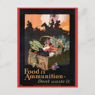 oorlogspartners,  oorlogsposters briefkaart