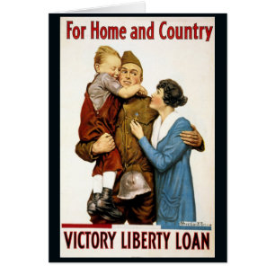 Oorlogspatriottische soldaat voor Victory Liberty 