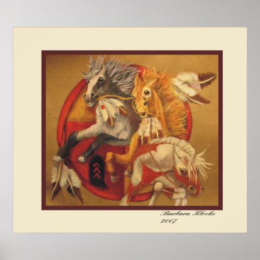 Oorlogsponies Poster (Voorkant)