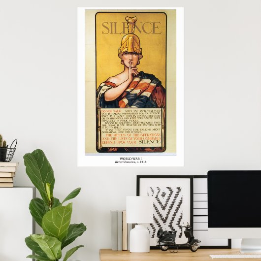 OorlogsPoster (50) Poster (Thuiskantoor)