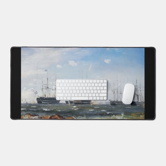 Oorlogsschip uit Göteborg 1861 Bureaumat (Keyboard & Muis)