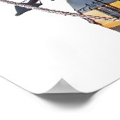 Oorlogsschip[ Victory's Board Poster (Hoek)