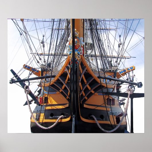 Oorlogsschip[ Victory's Board Poster (Voorkant)