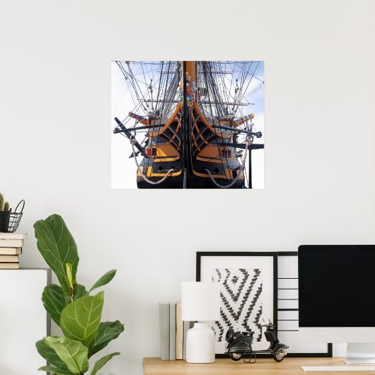 Oorlogsschip[ Victory's Board Poster (Thuiskantoor)