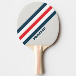 Oorlogsstrips met naam tafeltennisbatje