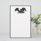 oorlogstrook briefpapier (Staand voorkant)