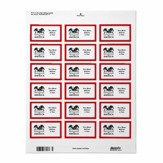  oorlogstrook etiket (Full Sheet)