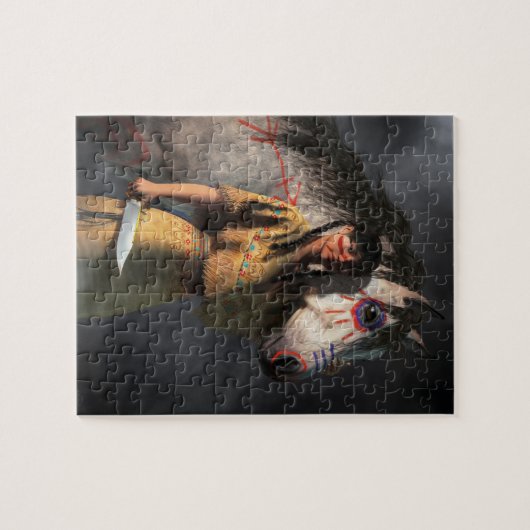 Oorlogsverf Legpuzzel (Horizontaal)