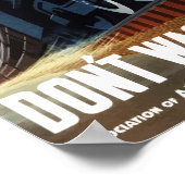 Oorlogsverkeer moet eerst komen poster (Hoek)