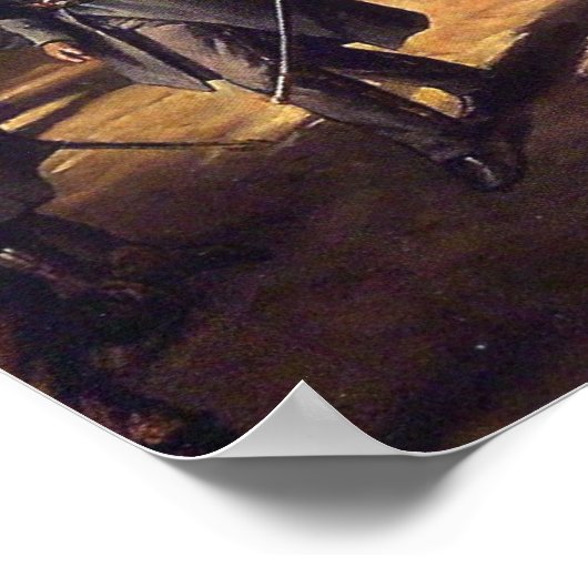 Oorlogsvertrek Poster (Hoek)