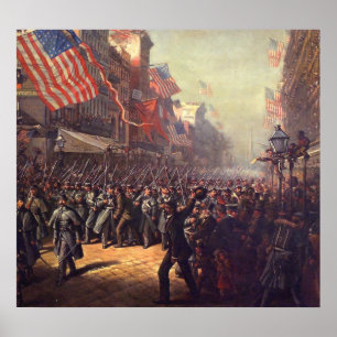 Oorlogsvertrek Poster