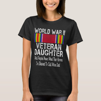 Oorlogsveteraan Dochter - Militair Vet T-shirt