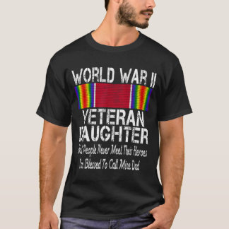 Oorlogsveteraan dochter - Militair Vet T-shirt