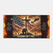 Oorlogsveteranen en vrede - Legersoldaten Desk Mat (Voorkant)