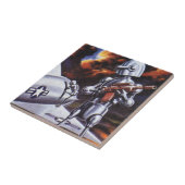 Oorlogsveteranen Science-Fiction Militair Robot So Tegeltje (Zijkant)