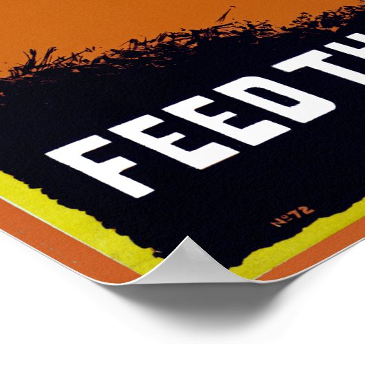 Oorlogsvijvers ~ Diervoeders de Pistolen Poster (Hoek)